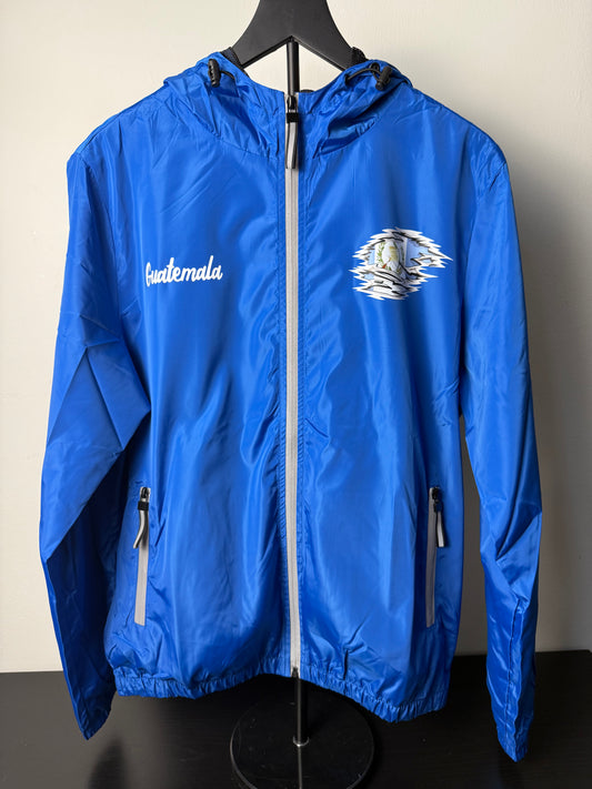 Guatemala Reflective Zipper Windbreaker Waterproof Jacket