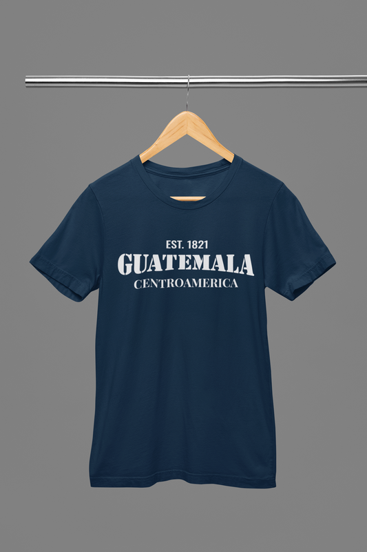 Guatemala CentroAmerica Navy Tee